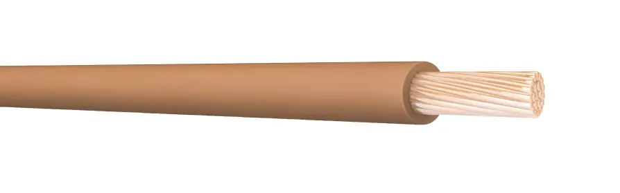 6491X 1x6.0 Brown PVC Single Core Conduit Wire. BS EN 50525-2-31. 450/750 V (Cut Length Sold By The Metre)