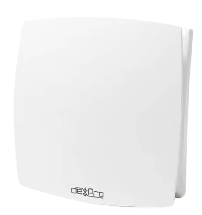 Dexpro Super Delux 4" White Extractor Fan with Timer - IPX5 Rated - Suitable for Zone 1 Installations 