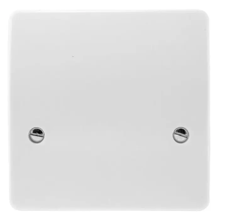 MK Logic K5045WHI 45A Cooker Cable Flex Outlet Plate White.  