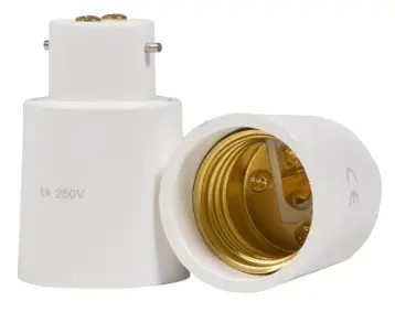 B22 to E27 Bulb Socket Converter