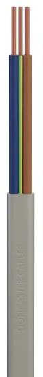 Earth Sure 1.0mm Twin &amp; Earth - Sleeved Earth Cable (Cut Length Sold By The Metre) 