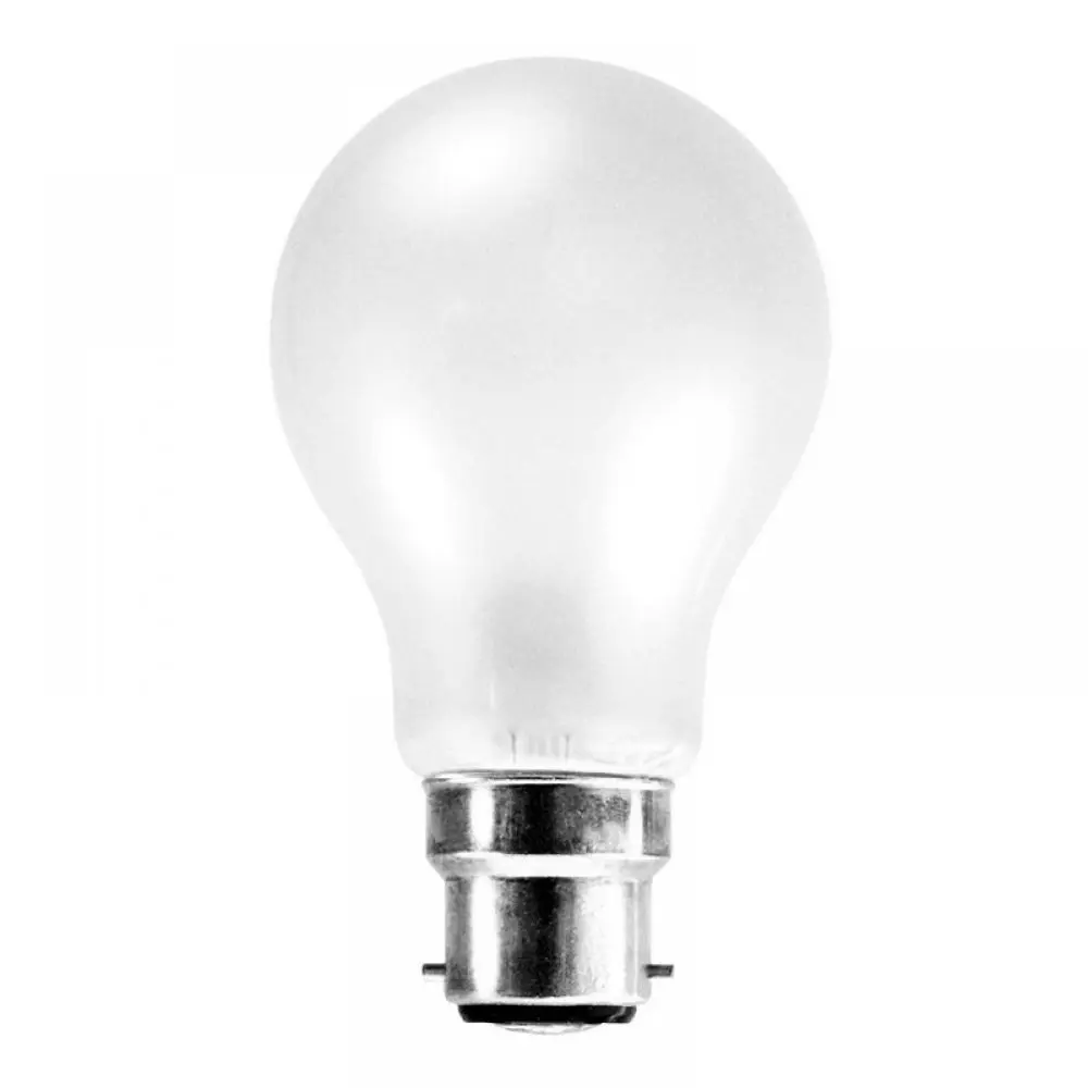 240v 60w BC-B22 GLS Lamp Pearl/Frosted 