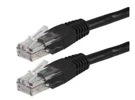 10m Black Cat5e Snagless UTP Ethernet Patch Lead