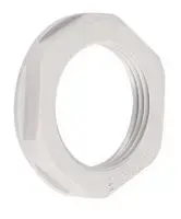 M25 Polyamide Locknuts White