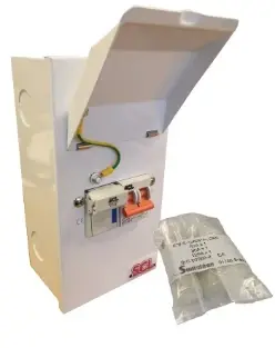 Single Phase Fused Switch With 63, 80 and 100 Amp Fuses 